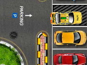 Yellow Cab Taxi Parking
