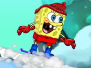 Spongebob Snowboarding