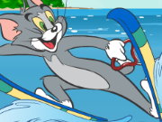 Tom And Jerry Ski Stunts
