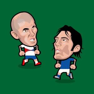 Los cabezazos de Zidane